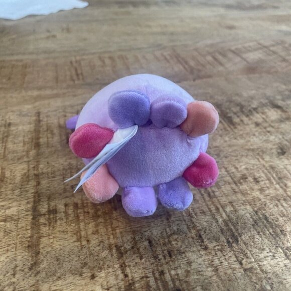 Squishmallows Beula - Purple Octopus w/Multicolored Tentacles 3.5" Clip-On Plush - Picture 6 of 9